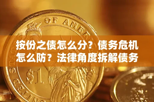 北京按份之债怎么分？债务危机怎么防？法律角度拆解债务分配与风险自保指南