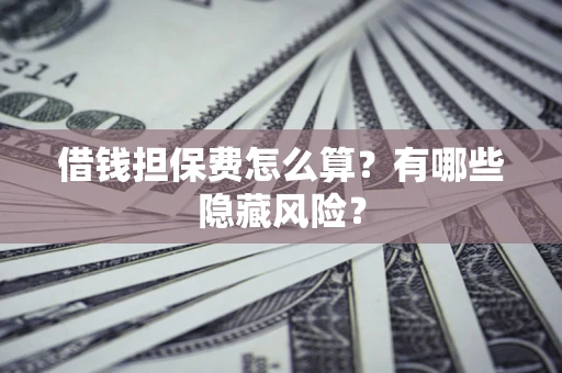 北京借钱担保费怎么算？有哪些隐藏风险？