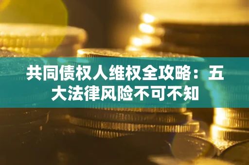 北京共同债权人维权全攻略：五大法律风险不可不知