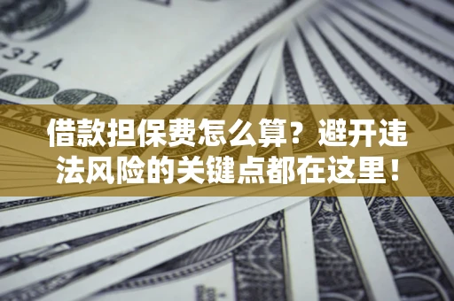 北京借款担保费怎么算？避开违法风险的关键点都在这里！