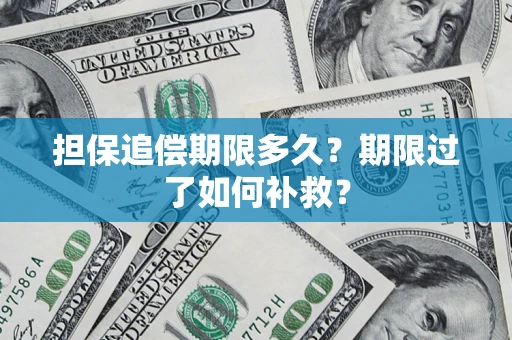 北京担保追偿期限多久？期限过了如何补救？