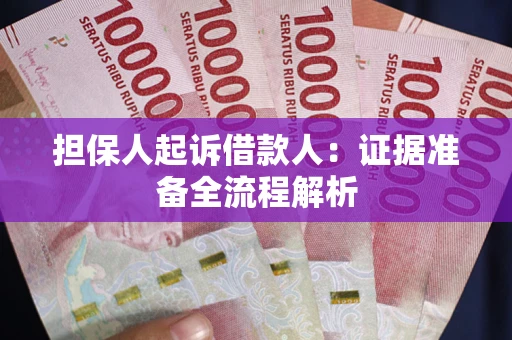 北京担保人起诉借款人：证据准备全流程解析