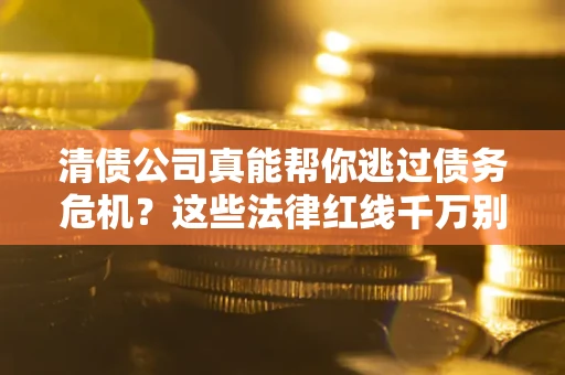 北京清债公司真能帮你逃过债务危机？这些法律红线千万别踩