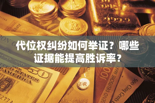 北京代位权纠纷如何举证？哪些证据能提高胜诉率？