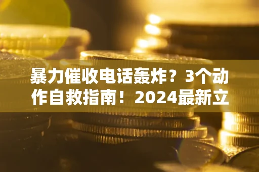 北京暴力催收电话轰炸？3个动作自救指南！2024最新立案标准全解析
