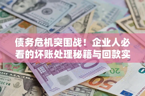 北京债务危机突围战！企业人必看的坏账处理秘籍与回款实战指南